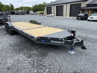 New 2025 Diamond C Trailers HDT207 15K 22X82 TILT EQUIPMENT TRAILER PAACESETTER EDITION Tilt Trailer