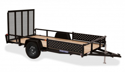 New 2025 SURE-TRAC 7X12 3K TUBE TOP UTILITY TRAILER ATV ATV Trailer