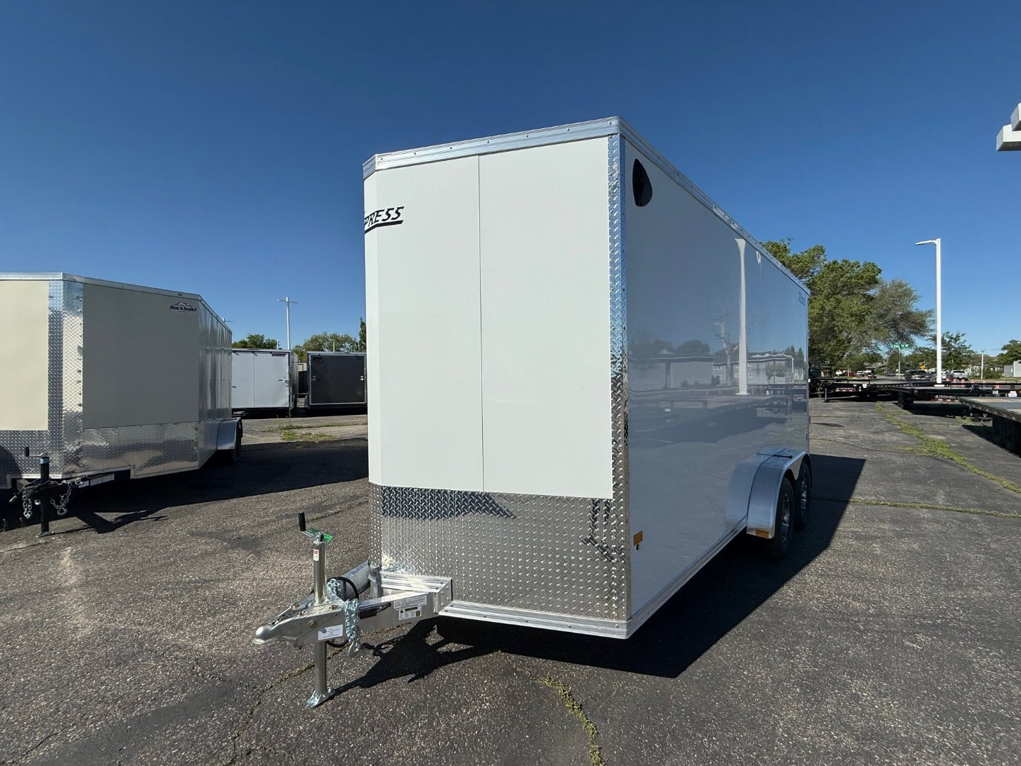 New 2025 ALCOM 7.4X16 Cargo / Enclosed Trailer