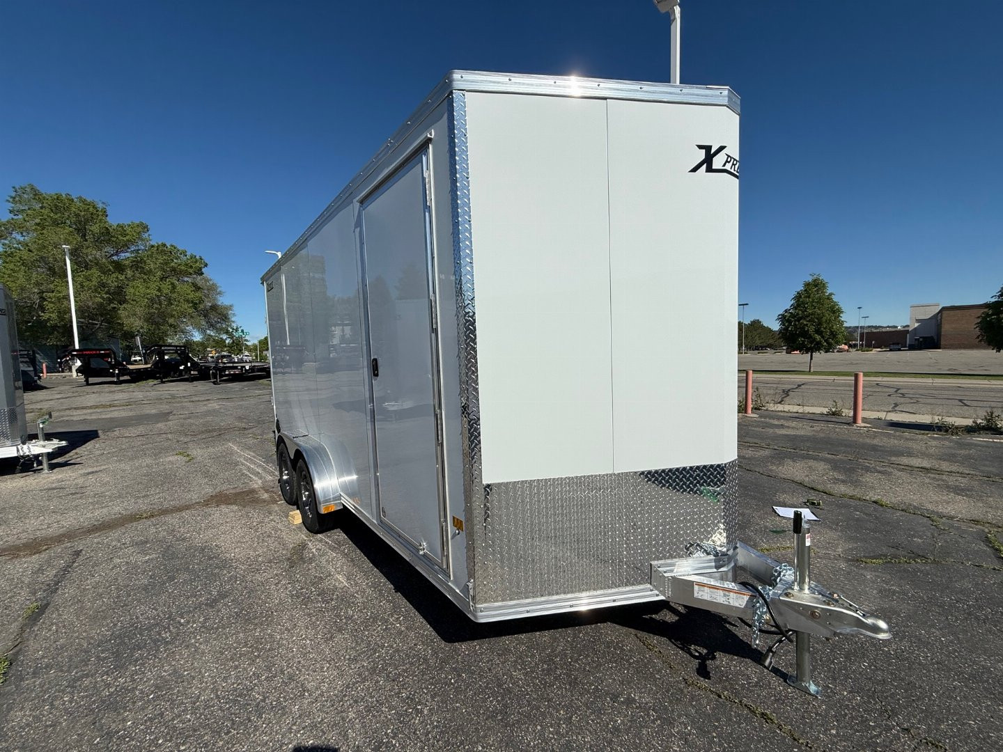 New 2025 ALCOM 7.4X16 Cargo / Enclosed Trailer