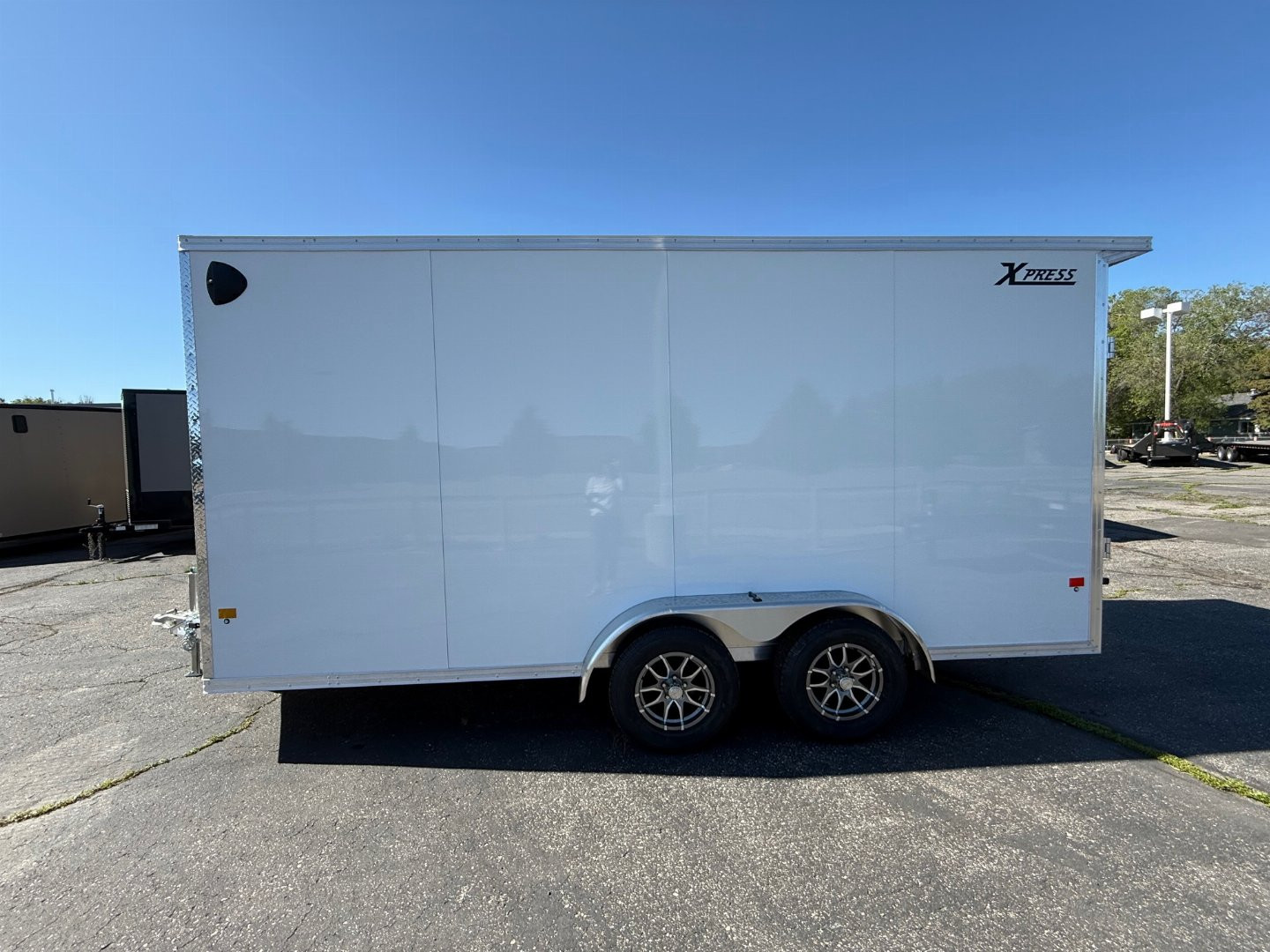 New 2025 ALCOM 7.4X16 Cargo / Enclosed Trailer