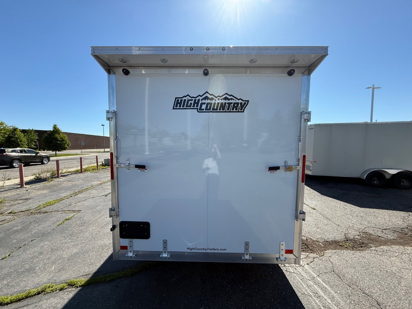 New 2025 ALCOM 7.4X16 Cargo / Enclosed Trailer