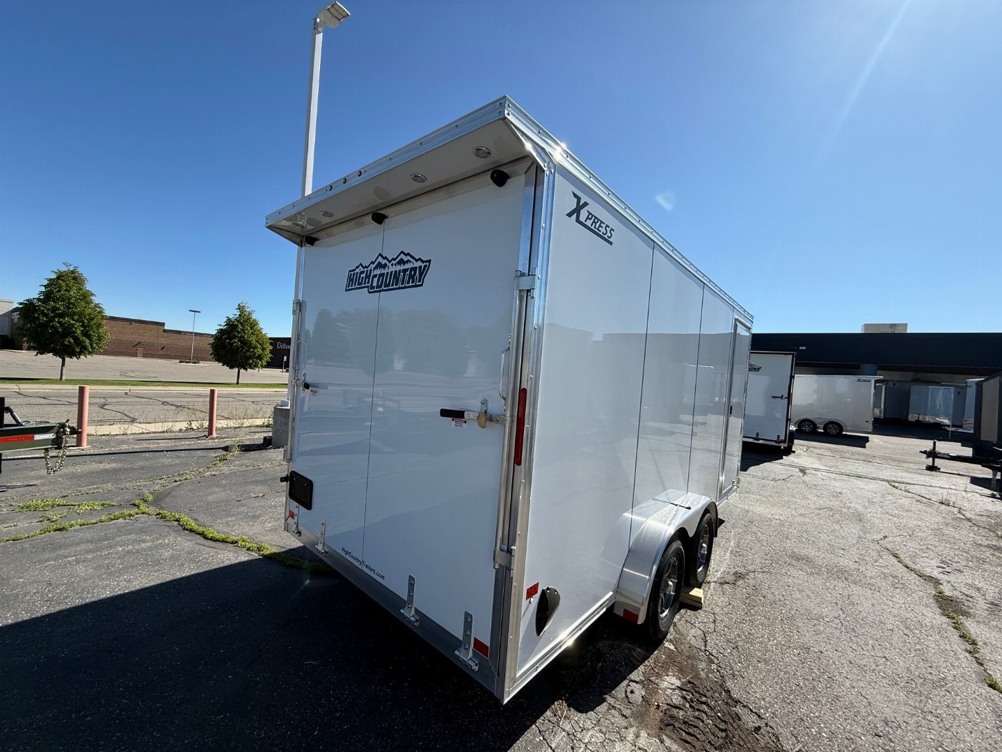 New 2025 ALCOM 7.4X16 Cargo / Enclosed Trailer
