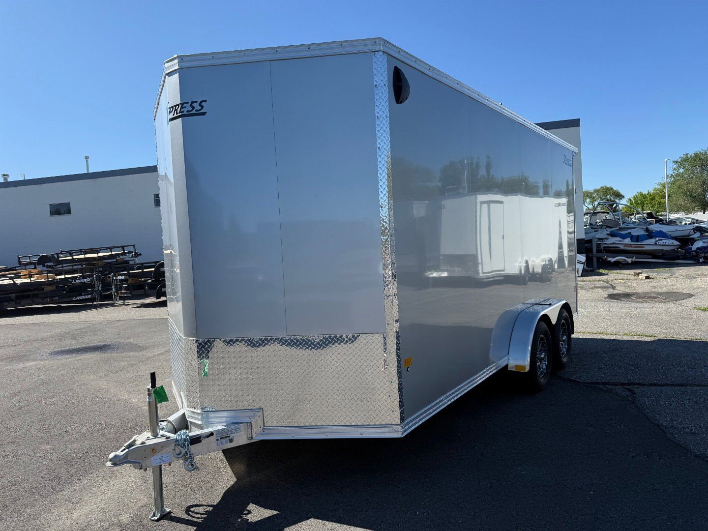 New 2025 ALCOM 7.4X16 Cargo / Enclosed Trailer
