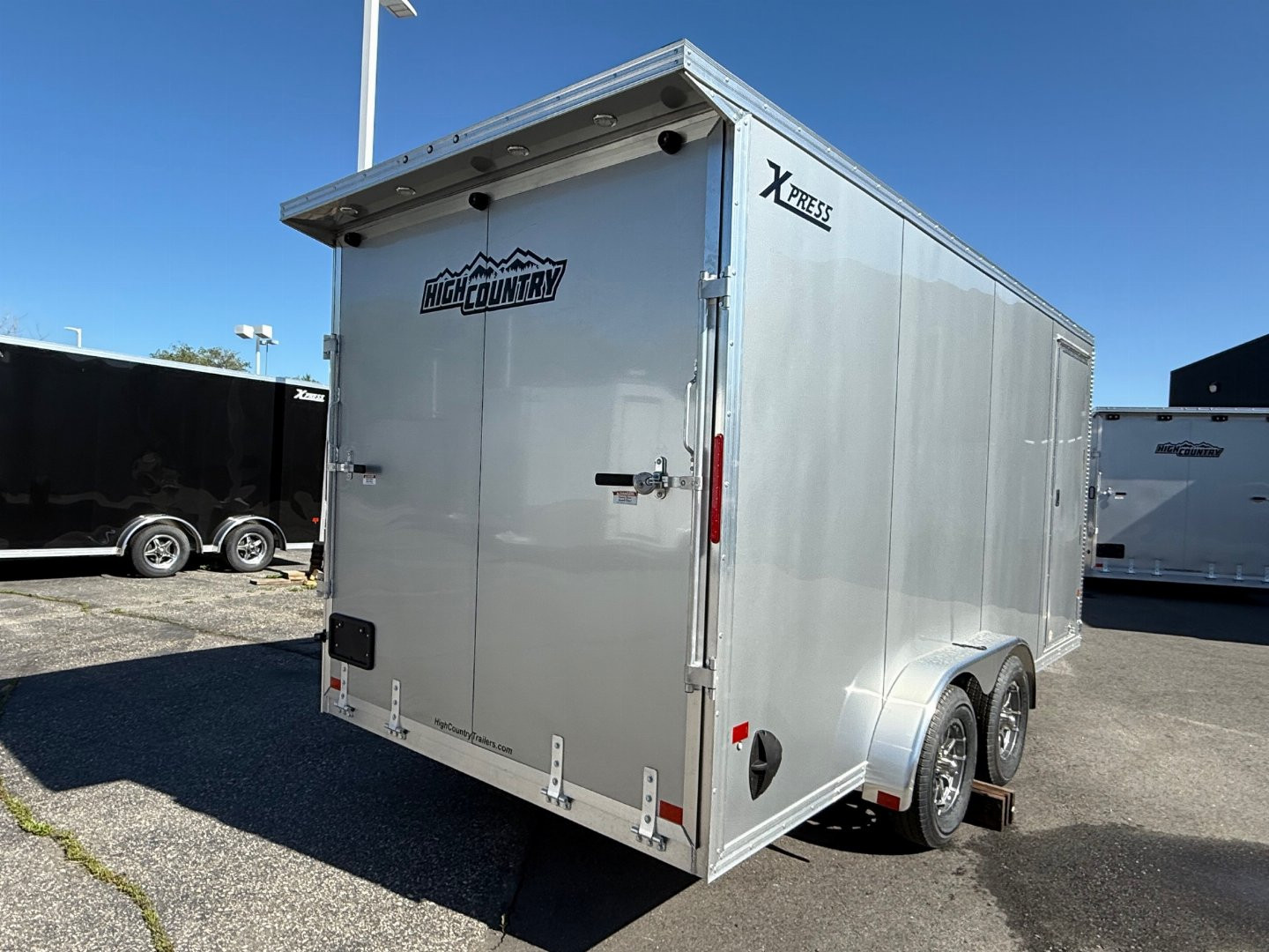 New 2025 ALCOM 7.4X16 Cargo / Enclosed Trailer
