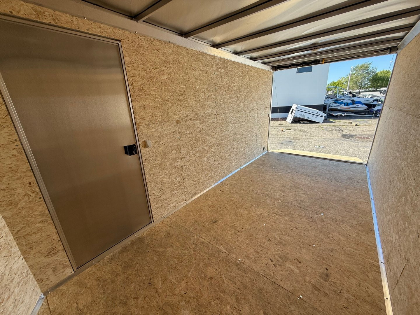 New 2025 ALCOM 7.4X16 Cargo / Enclosed Trailer
