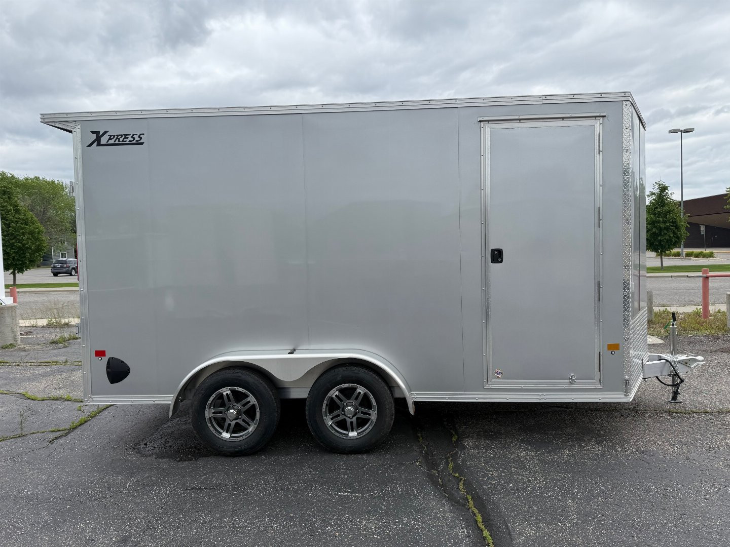 New 2025 ALCOM 7.4X14 Cargo / Enclosed Trailer