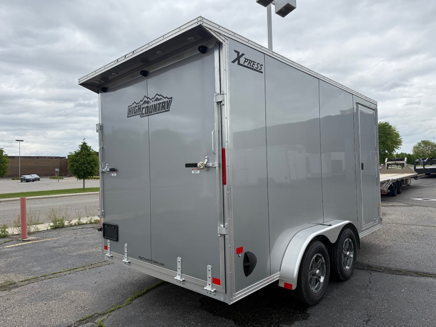 New 2025 ALCOM 7.4X14 Cargo / Enclosed Trailer