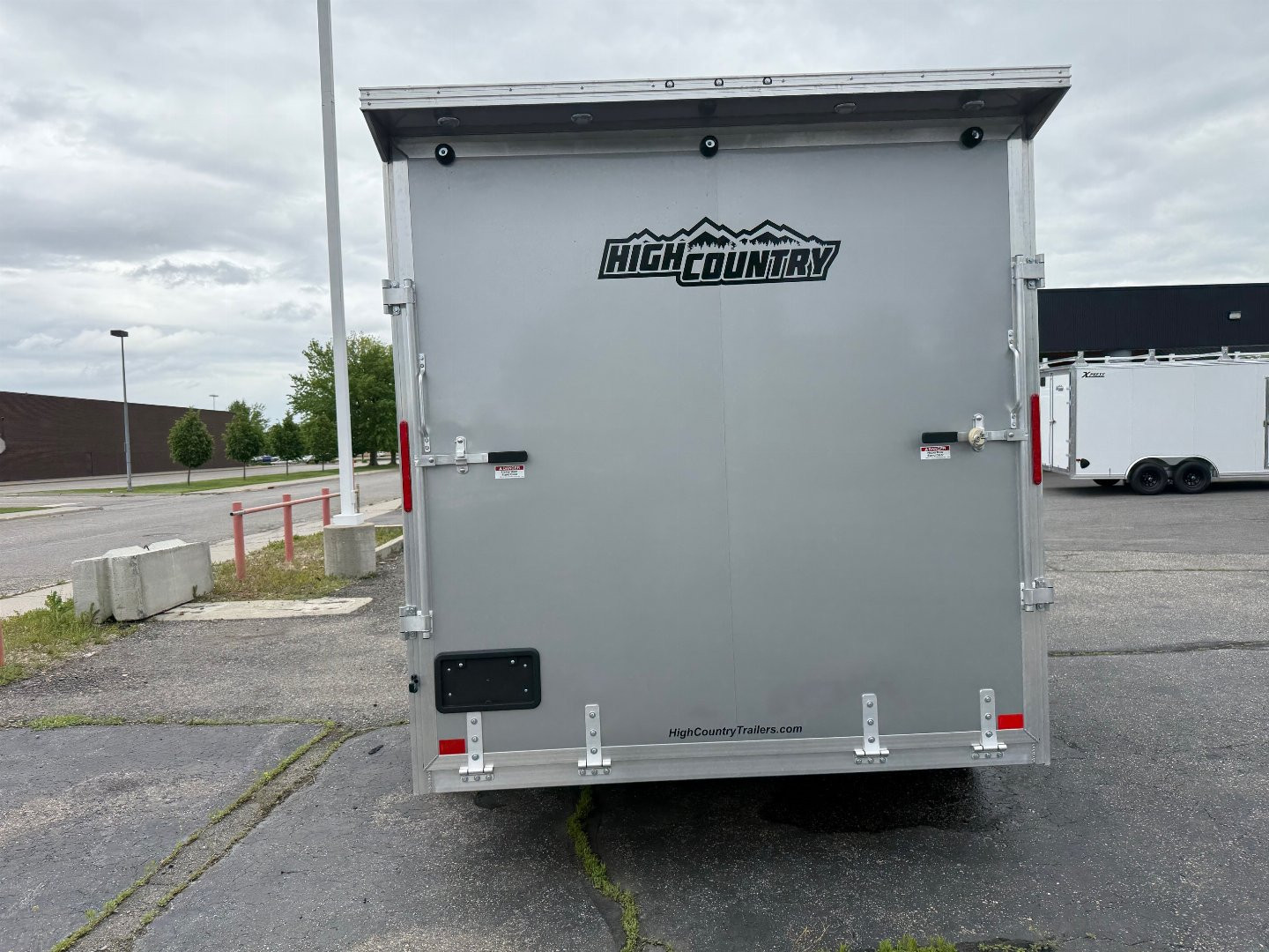 New 2025 ALCOM 7.4X14 Cargo / Enclosed Trailer