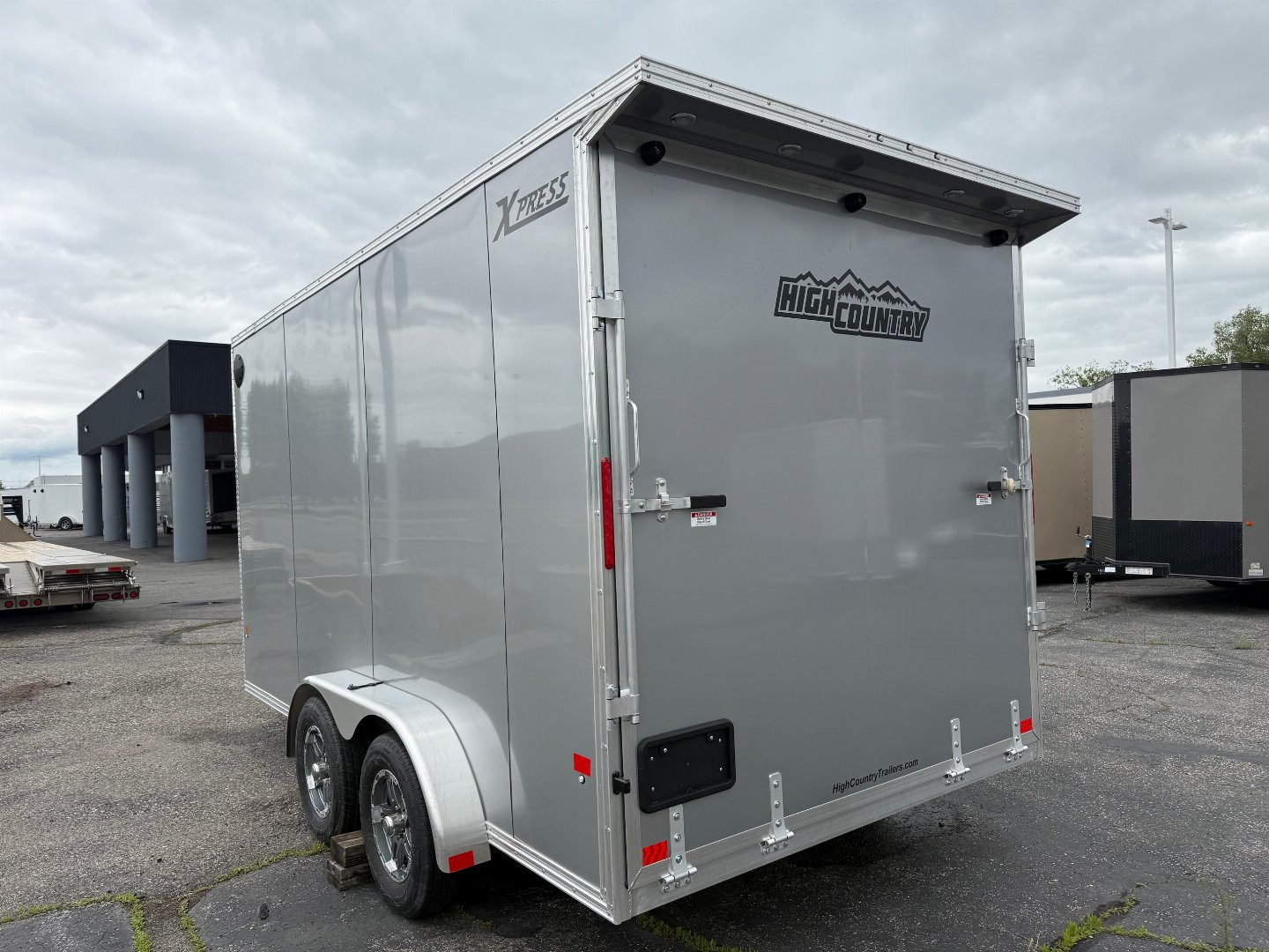 New 2025 ALCOM 7.4X14 Cargo / Enclosed Trailer