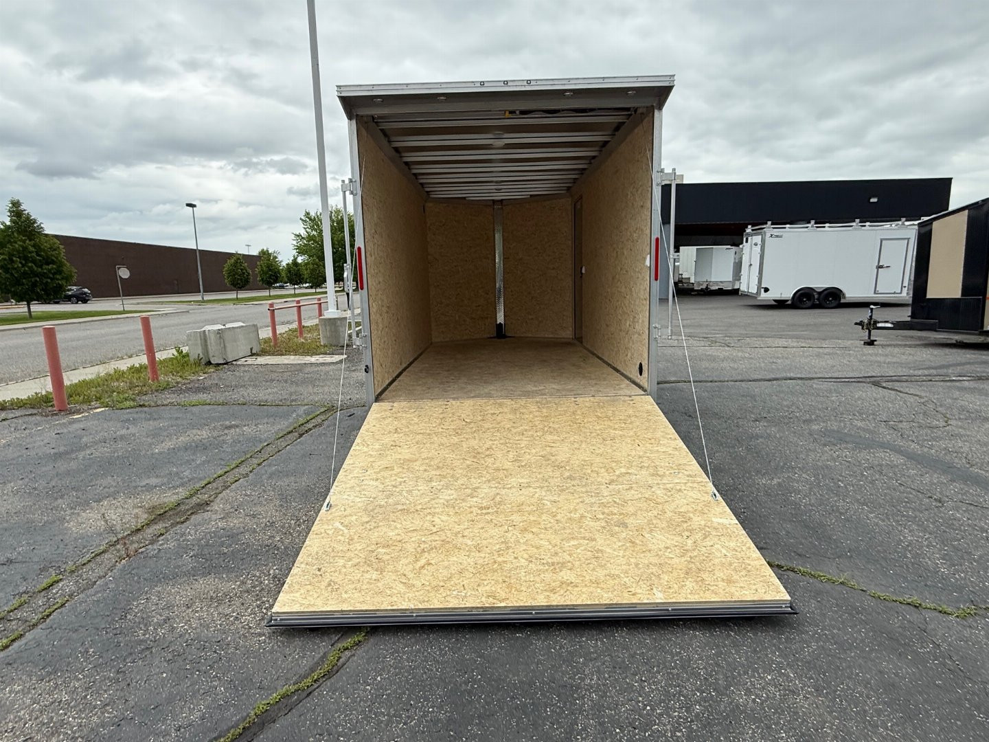 New 2025 ALCOM 7.4X14 Cargo / Enclosed Trailer