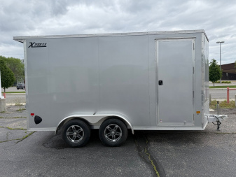 New 2025 ALCOM 7.4X14 Cargo / Enclosed Trailer