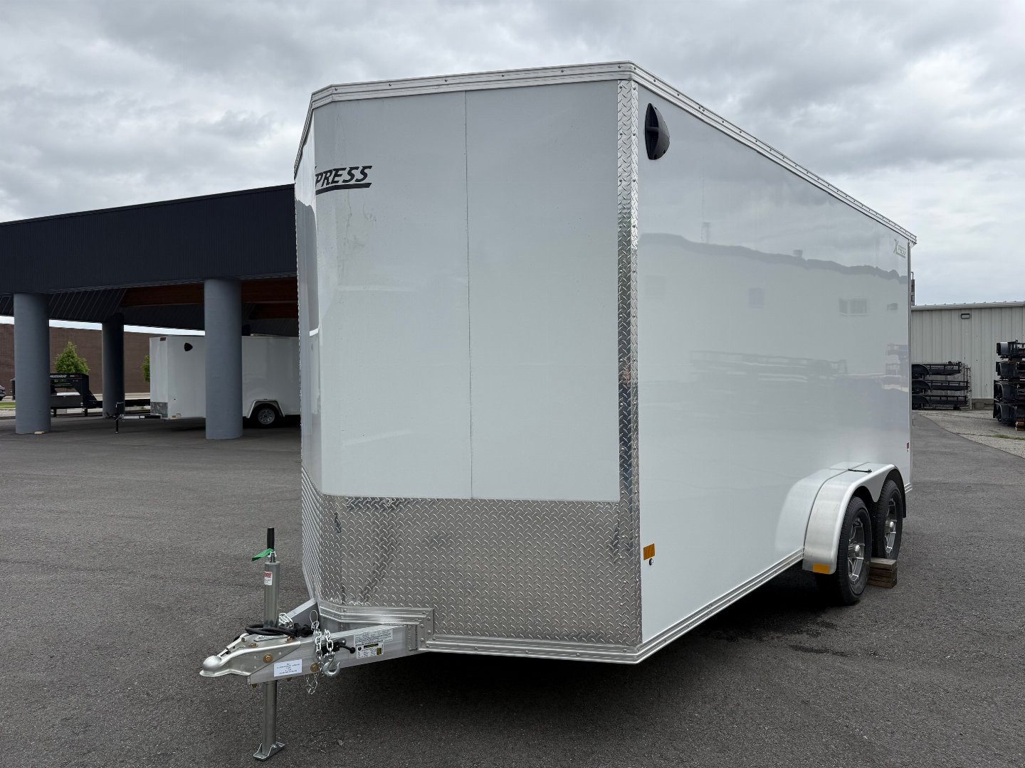 New 2025 ALCOM 7.4X16 Cargo / Enclosed Trailer