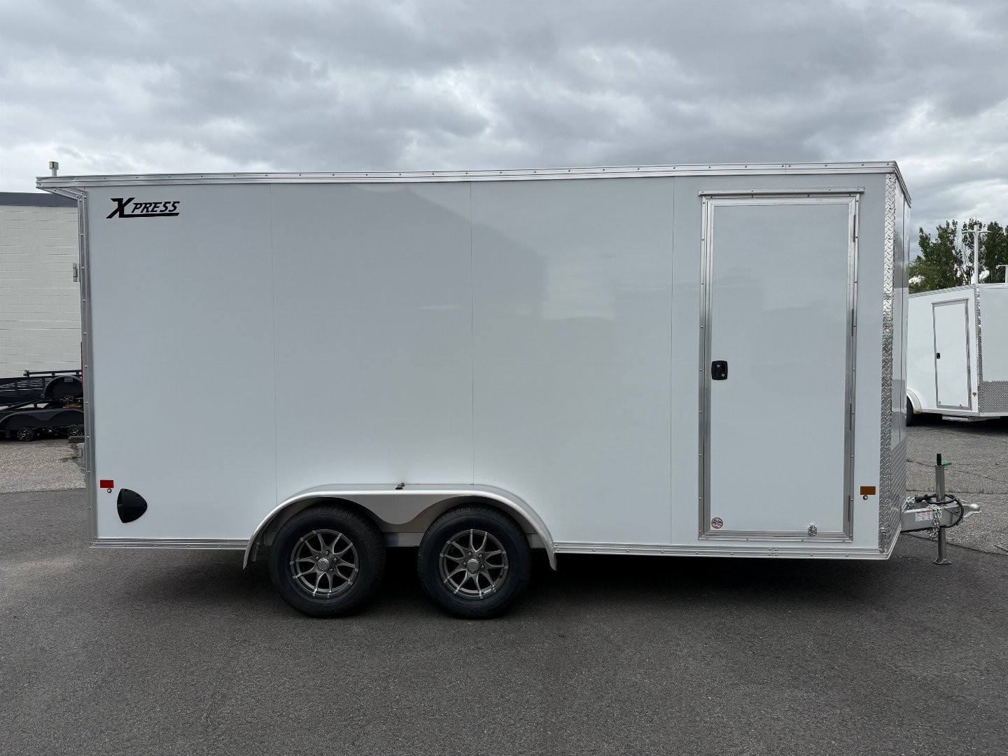 New 2025 ALCOM 7.4X16 Cargo / Enclosed Trailer