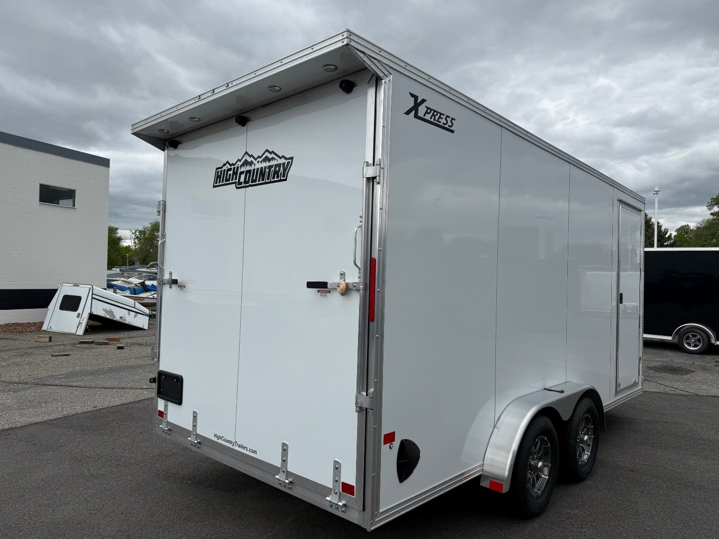 New 2025 ALCOM 7.4X16 Cargo / Enclosed Trailer