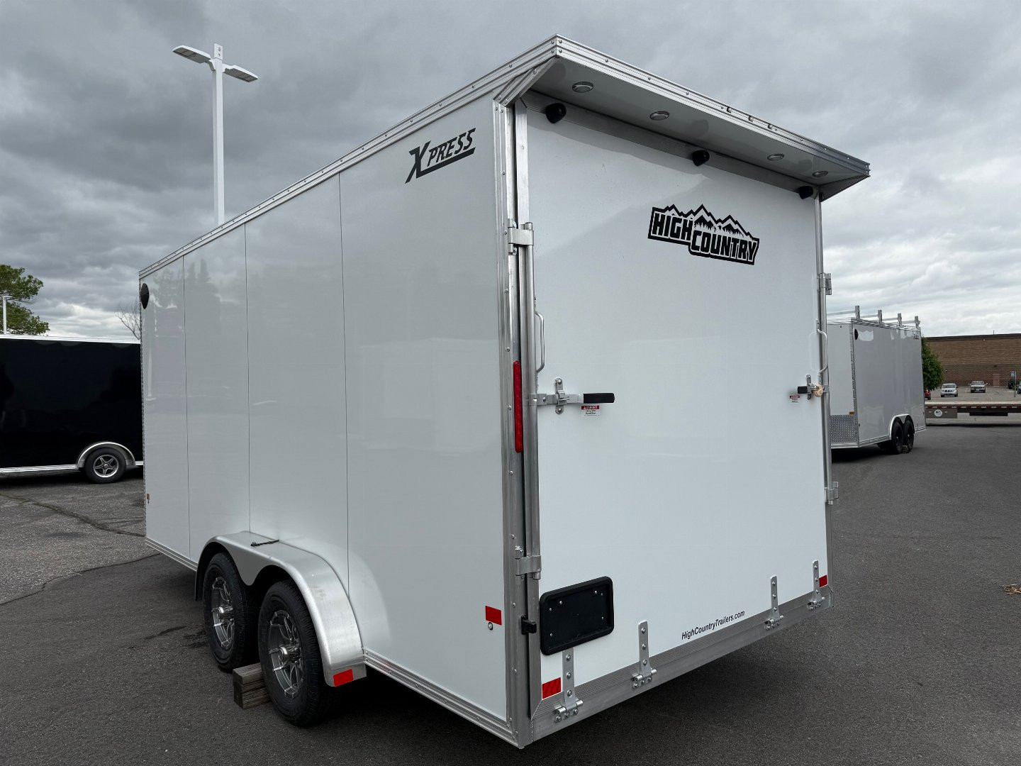 New 2025 ALCOM 7.4X16 Cargo / Enclosed Trailer