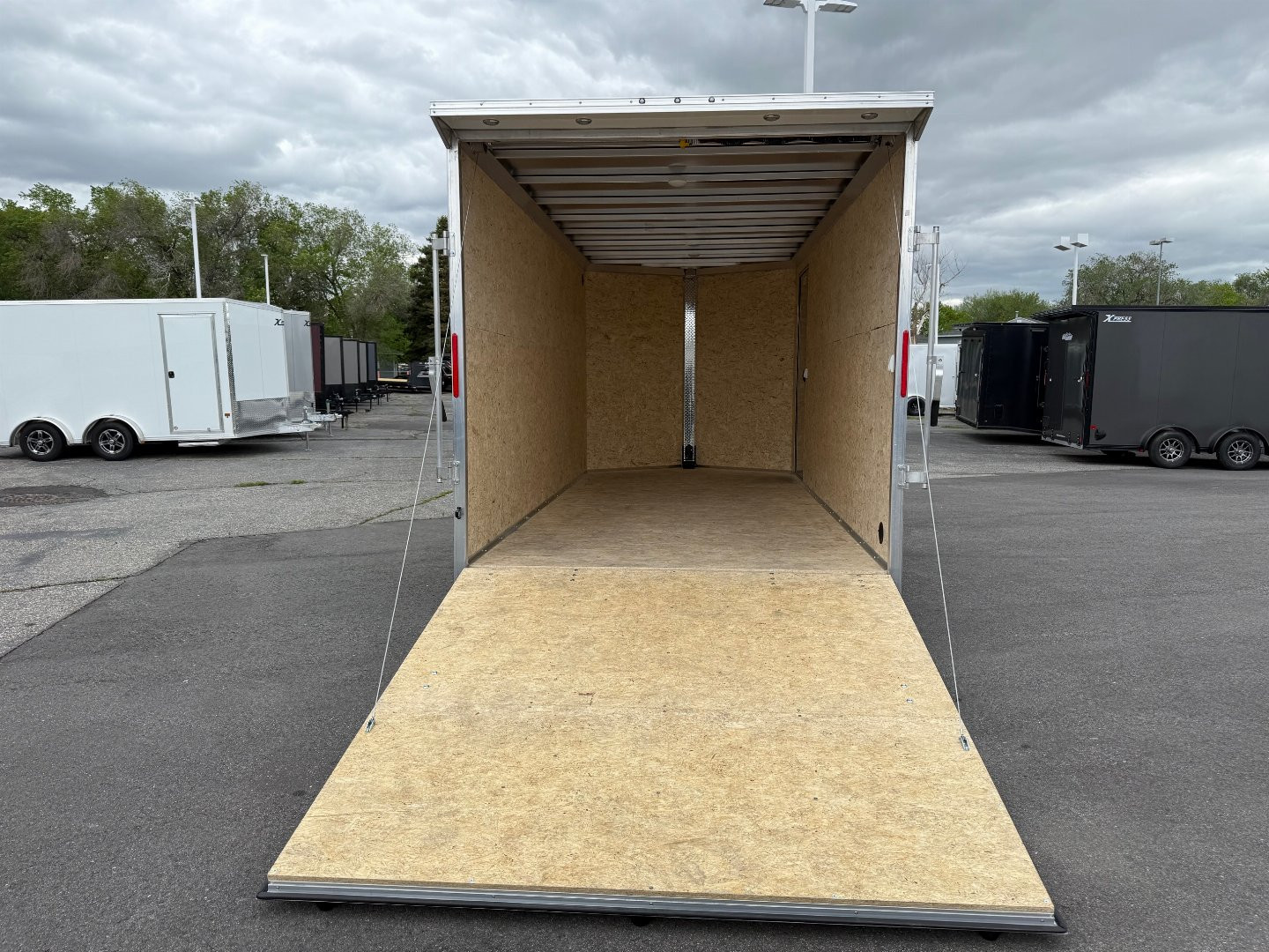 New 2025 ALCOM 7.4X16 Cargo / Enclosed Trailer
