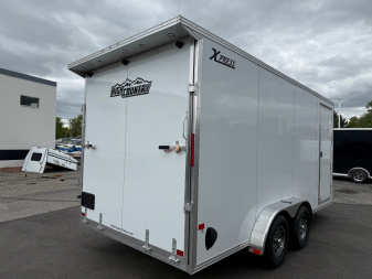 New 2025 ALCOM 7.4X16 Cargo / Enclosed Trailer