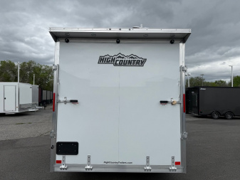 New 2025 ALCOM 7.4X16 Cargo / Enclosed Trailer