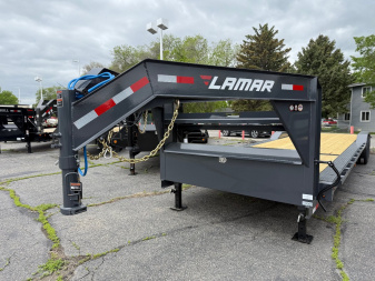 New 2025 Lamar Trailers GOOSE EQ HAULER14K Equipment Trailer