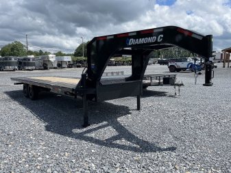New 2025 Diamond C Trailers DET210 102  x 26'  Deck-Over Power Tilt Trailer Tilt Trailer