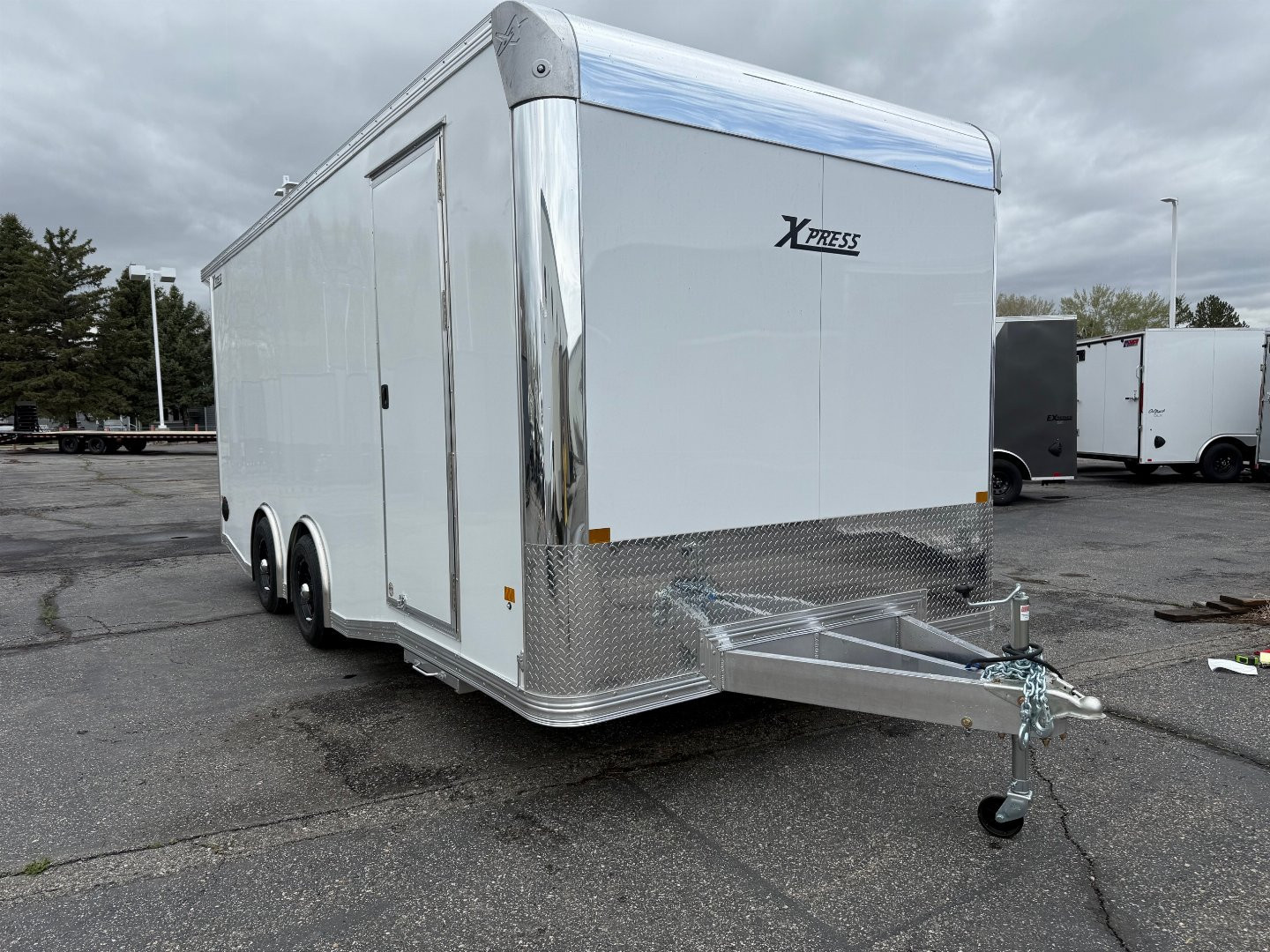 New 2025 ALCOM ENCLOSED CAR HAULER Cargo / Enclosed Trailer