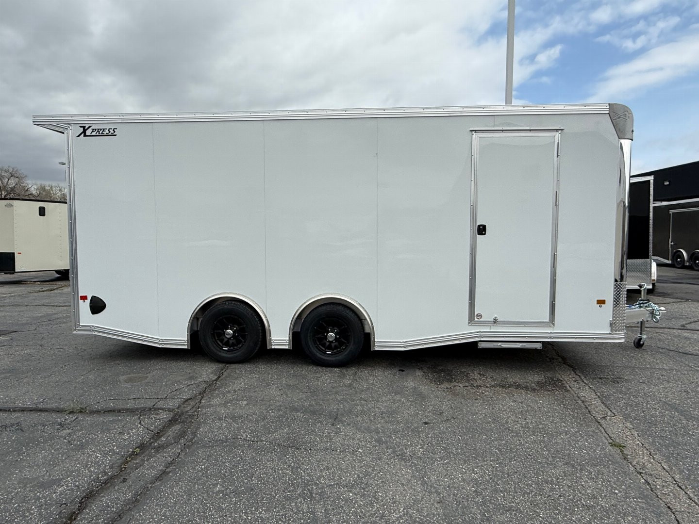 New 2025 ALCOM ENCLOSED CAR HAULER Cargo / Enclosed Trailer