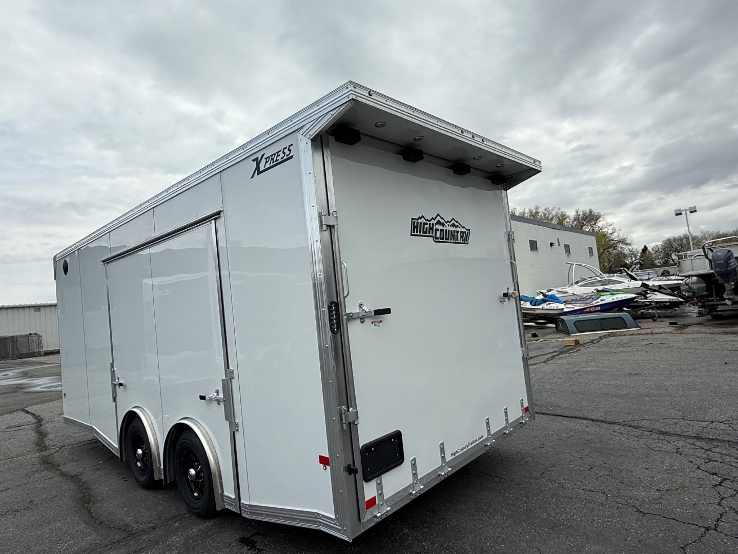 New 2025 ALCOM ENCLOSED CAR HAULER Cargo / Enclosed Trailer