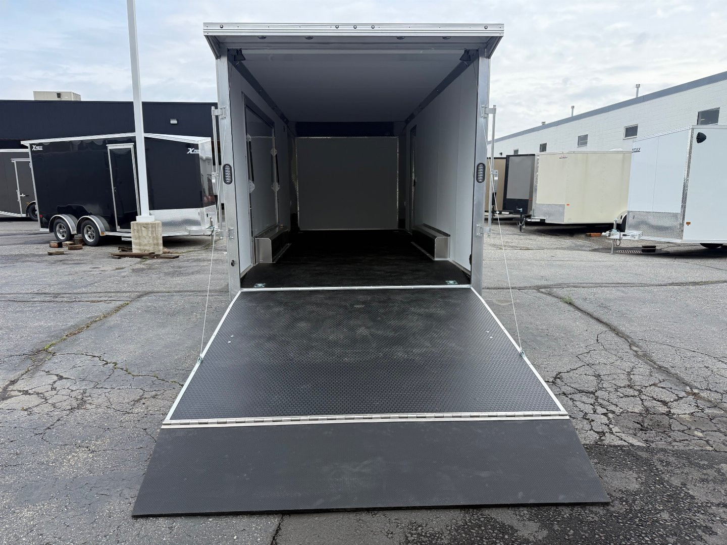 New 2025 ALCOM ENCLOSED CAR HAULER Cargo / Enclosed Trailer