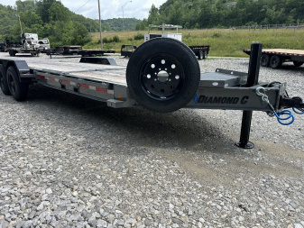 New 2025 Diamond C Trailers HDT210  HYDRAULICALLY DAMPENED TILT 83X22 (16+6) 20K Tilt Trailer