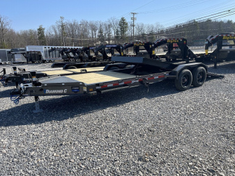 New Diamond C Trailers HDT210  HYDRAULICALLY DAMPENED TILT 83X22 (16+6) 20K Tilt Trailer