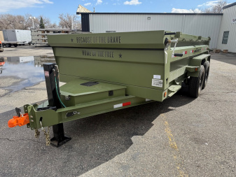New 2025 Iron Bull DUMP 83X14 Dump Trailer