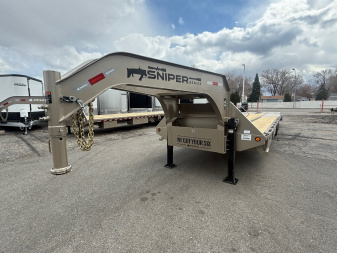New 2025 Iron Bull GOOSE DECKOVER 102X32 Deckover Trailer