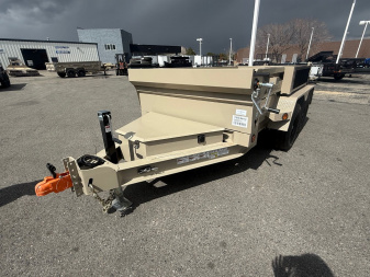 New 2025 Iron Bull MINI DUMP 7K 60X10 Dump Trailer