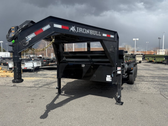 New 2025 Iron Bull GOOSE DUMP 21K 83X16 Dump Trailer