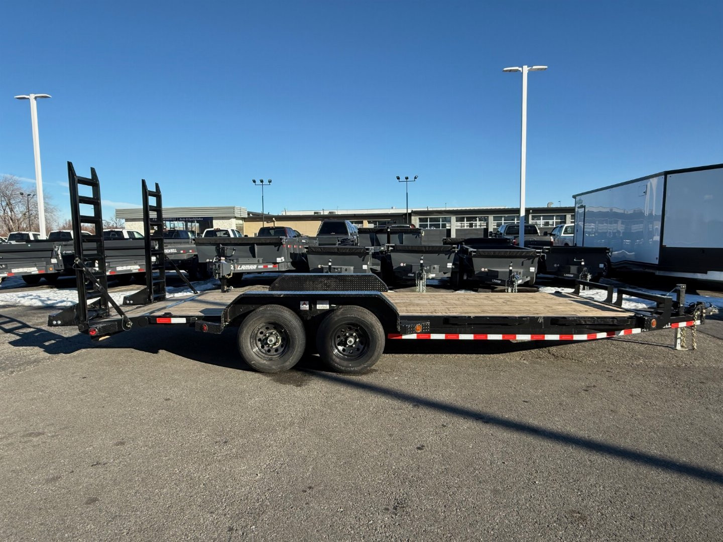 New 2024 Iron Bull 83X20 Equipment Trailer