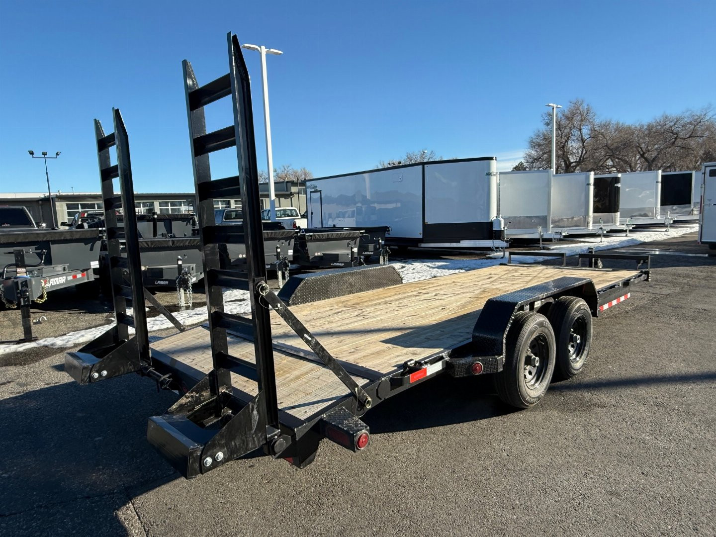 New 2024 Iron Bull 83X20 Equipment Trailer
