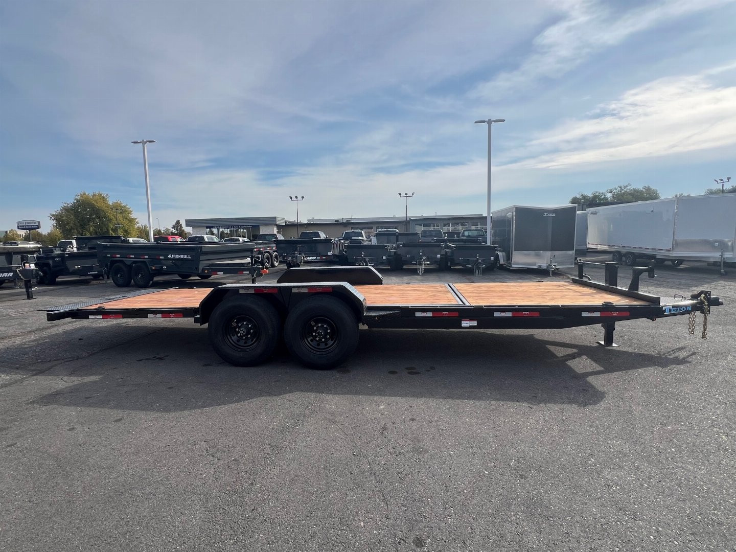 New 2025 Teton Trailer 83X22 TILT 16K Equipment Trailer