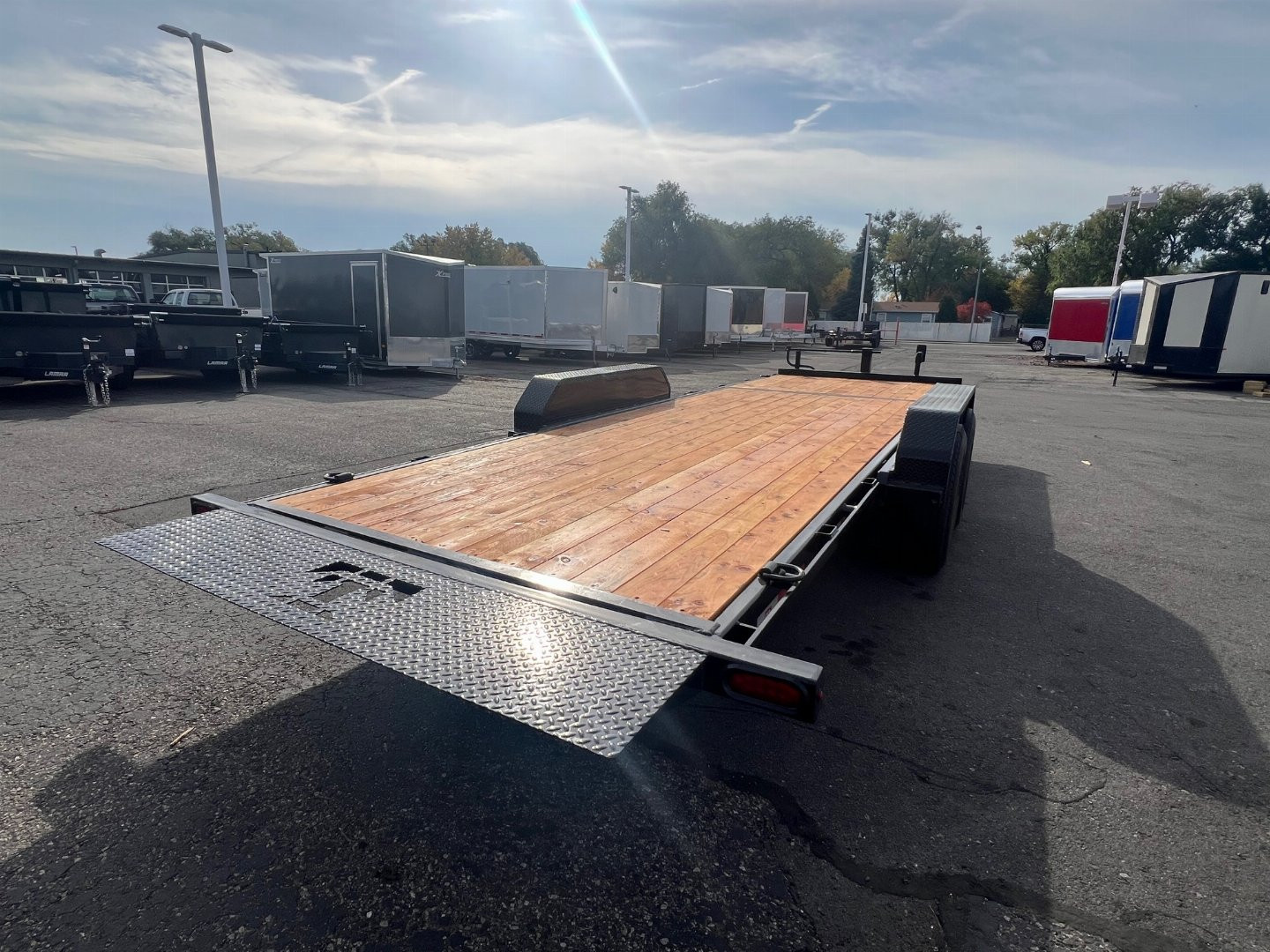 New 2025 Teton Trailer 83X22 TILT 16K Equipment Trailer