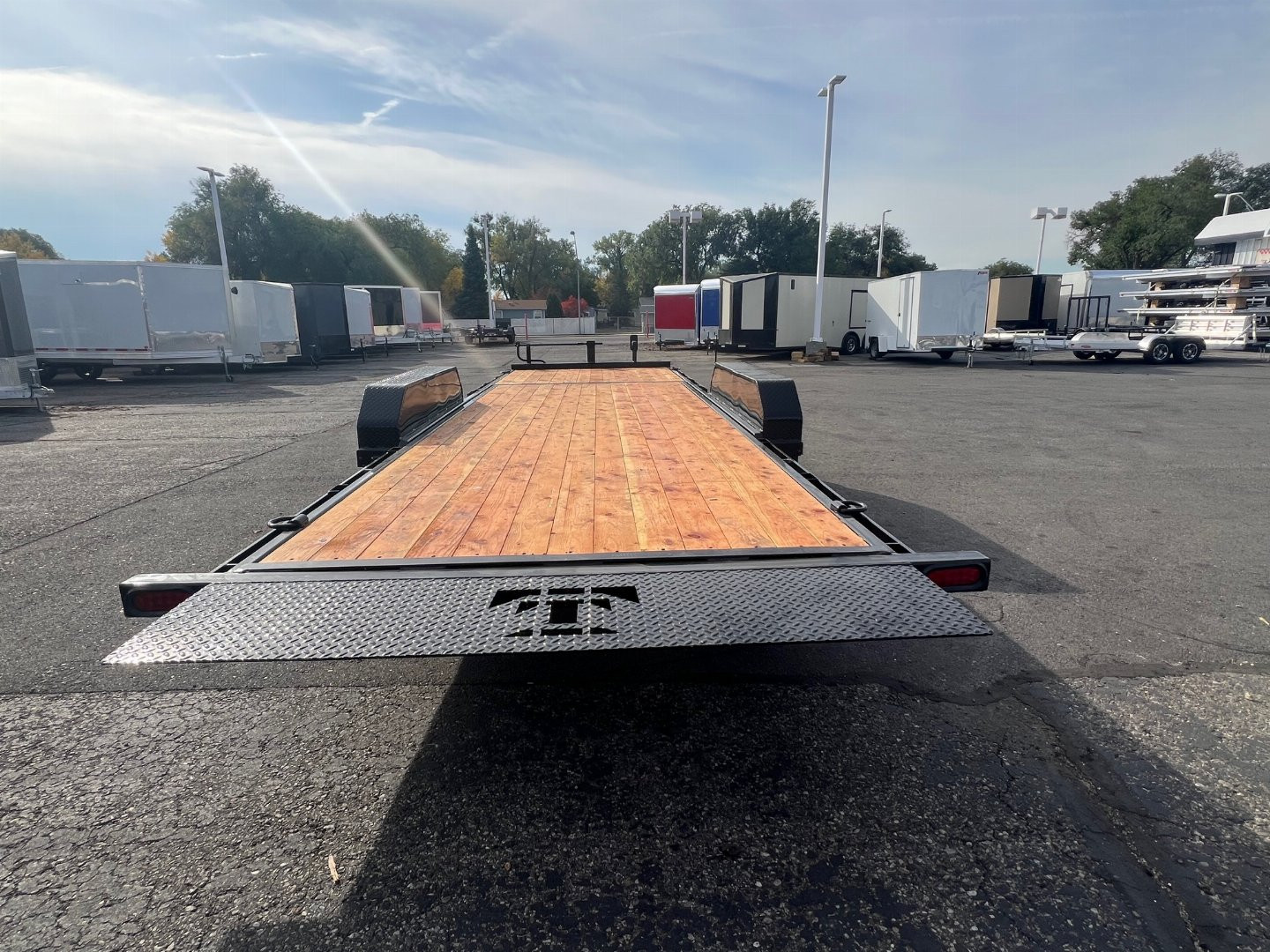 New 2025 Teton Trailer 83X22 TILT 16K Equipment Trailer