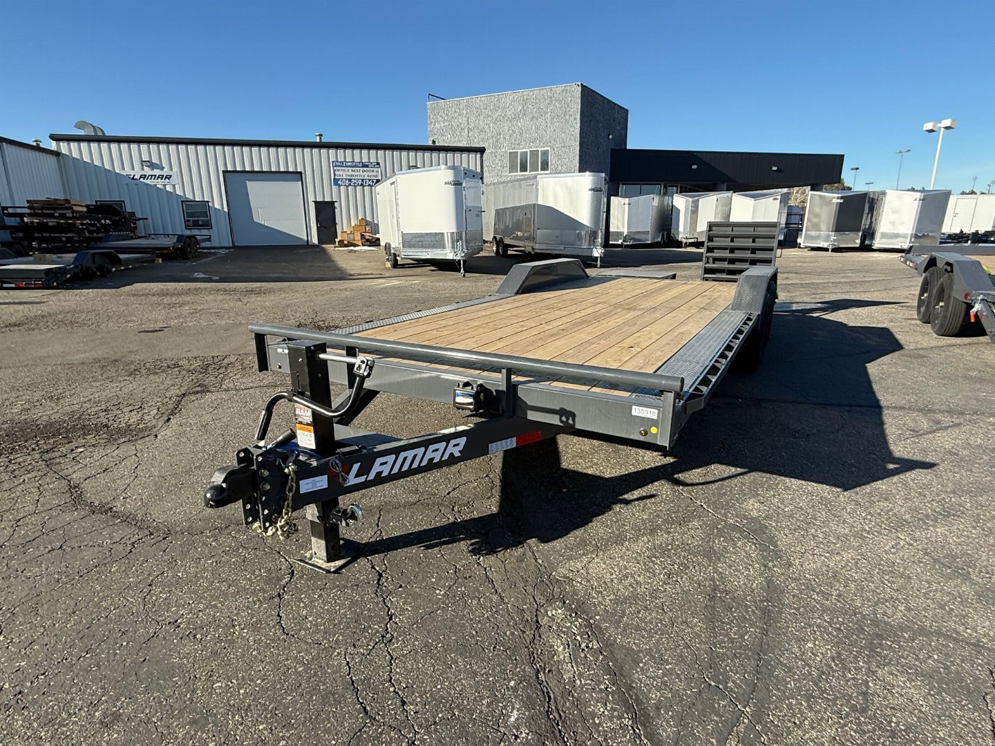 New 2025 Lamar Trailers 102X22 Equipment Trailer