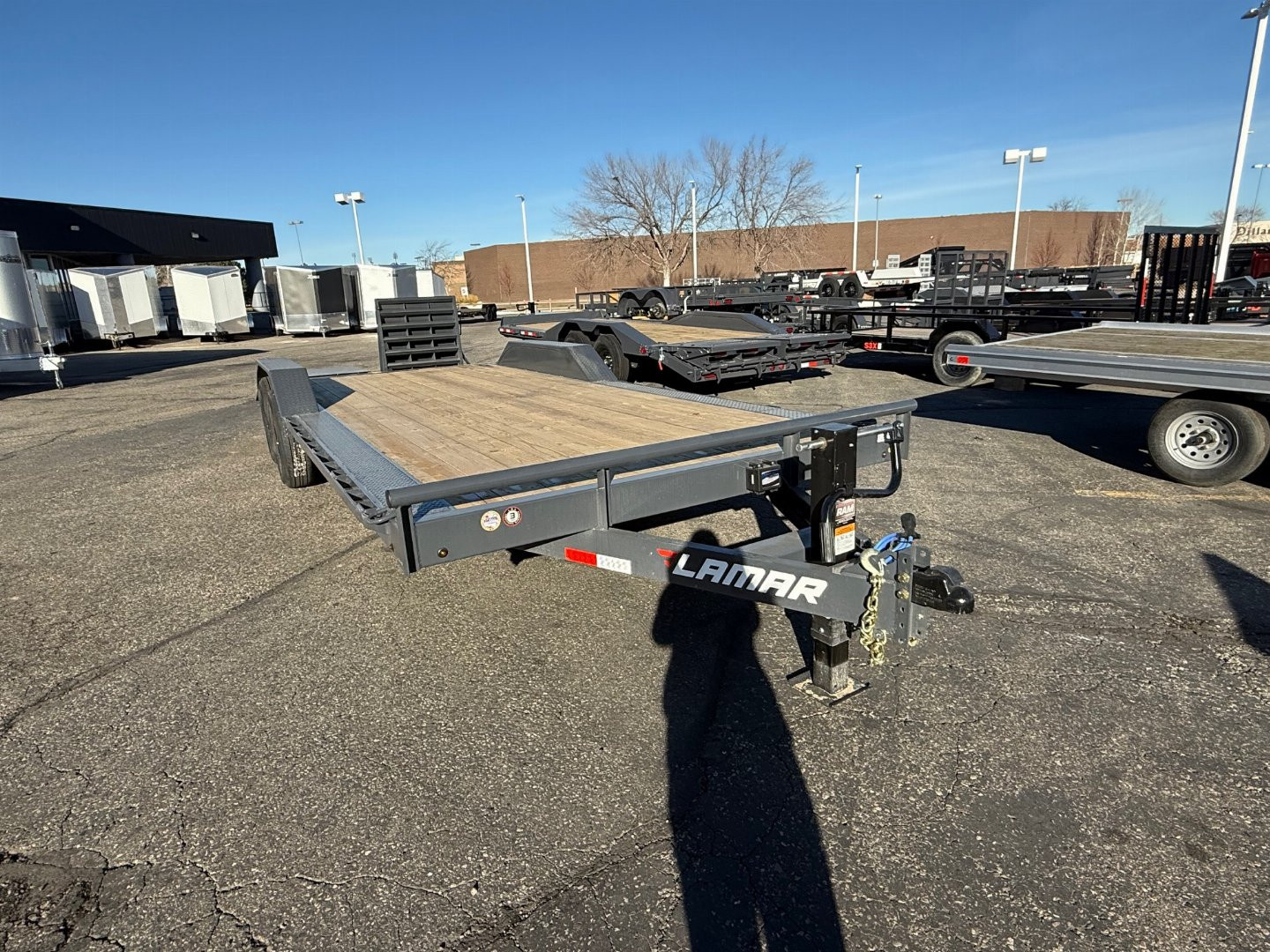 New 2025 Lamar Trailers 102X22 Equipment Trailer