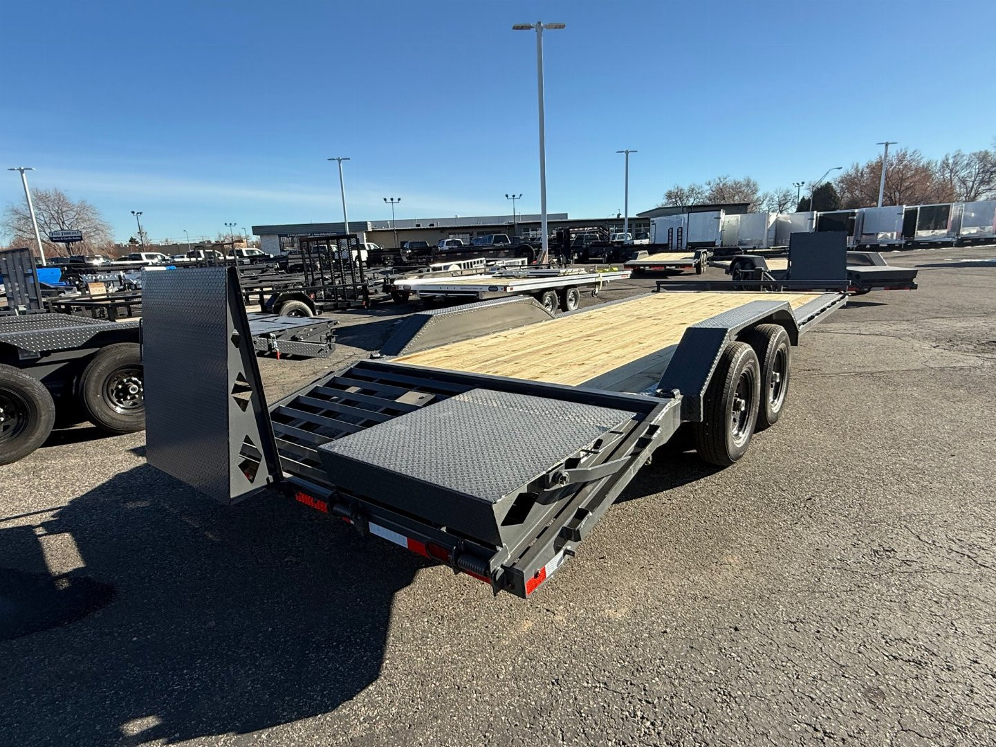 New 2025 Lamar Trailers 102X22 Equipment Trailer