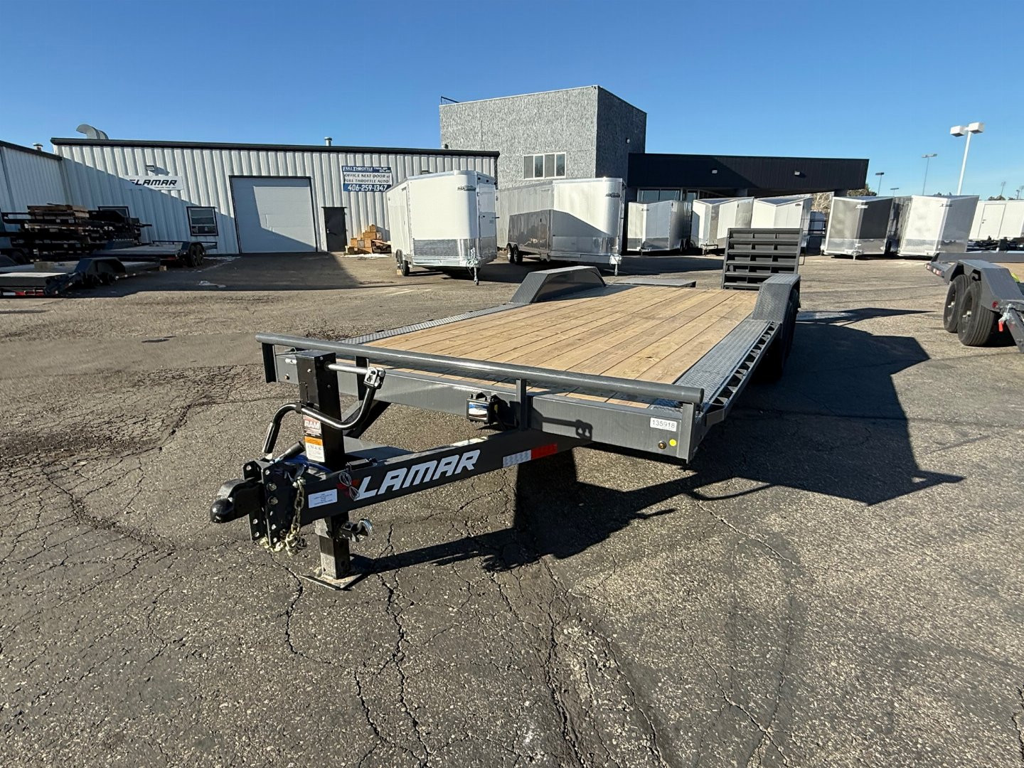 New 2025 Lamar Trailers 102X22 Equipment Trailer