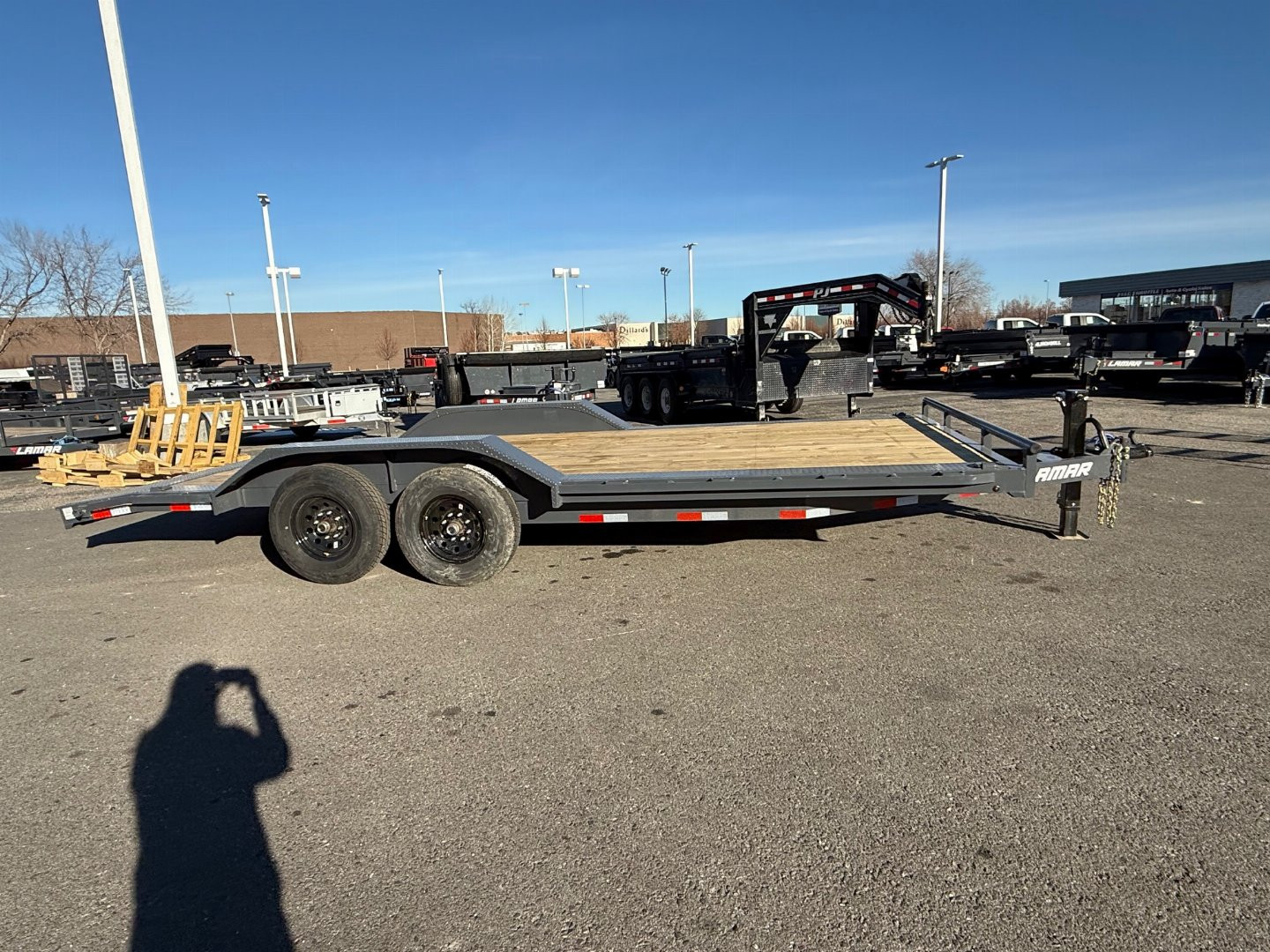 New 2025 Lamar Trailers 102X20 Equipment Trailer
