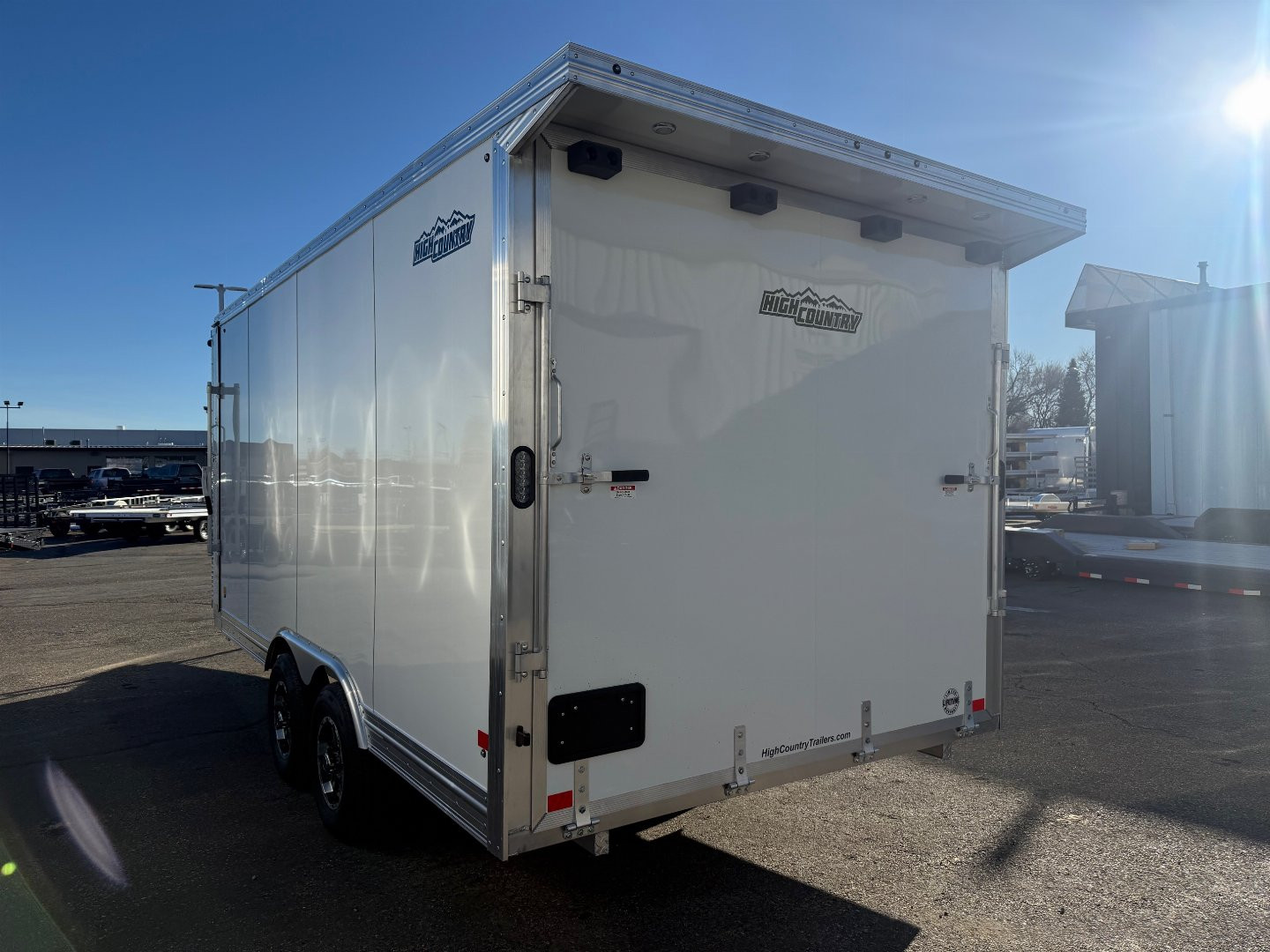 New 2025 ALCOM 8.5X16 Cargo / Enclosed Trailer