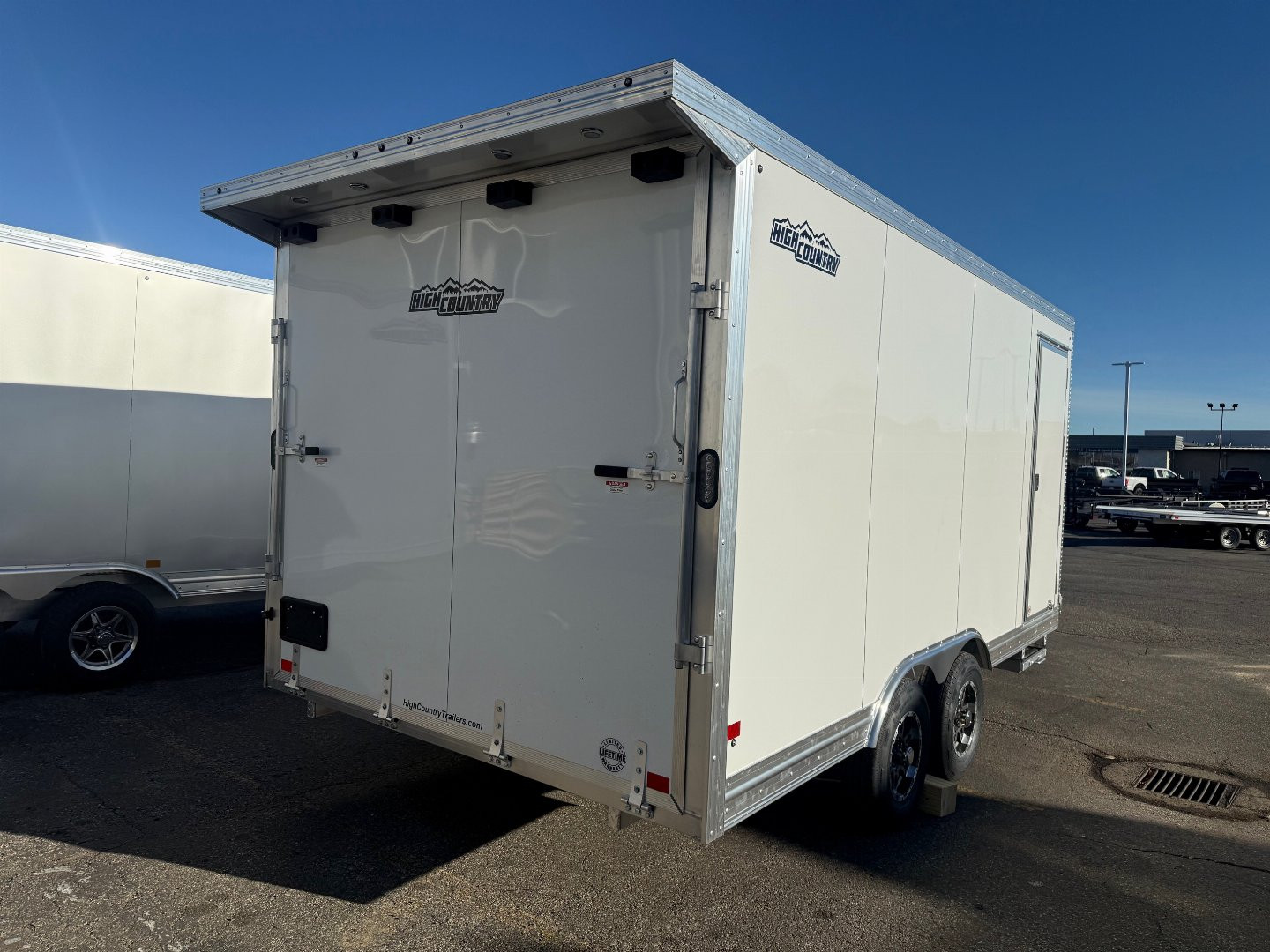 New 2025 ALCOM 8.5X16 Cargo / Enclosed Trailer