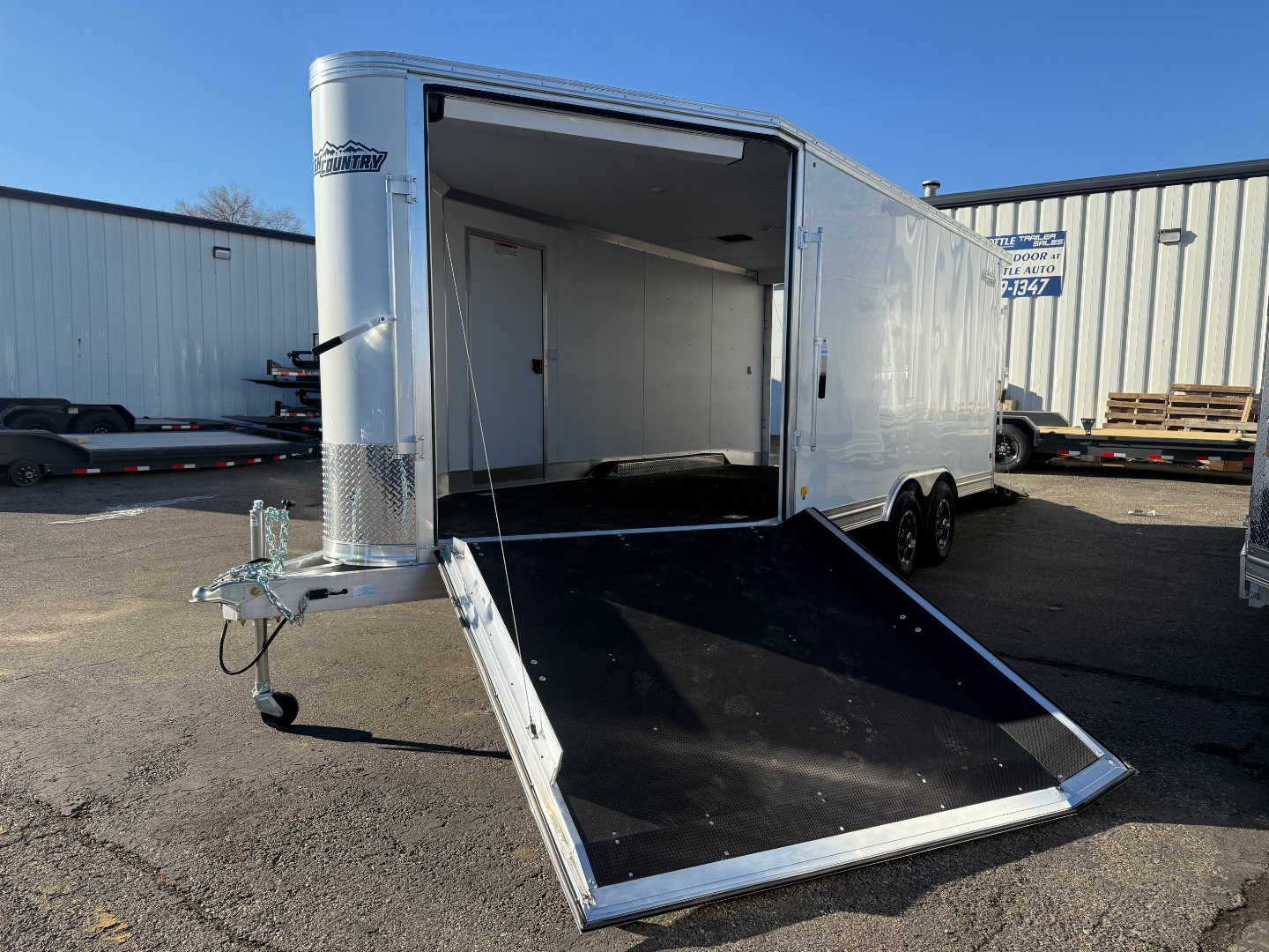 New 2025 ALCOM 8.5X16 Cargo / Enclosed Trailer
