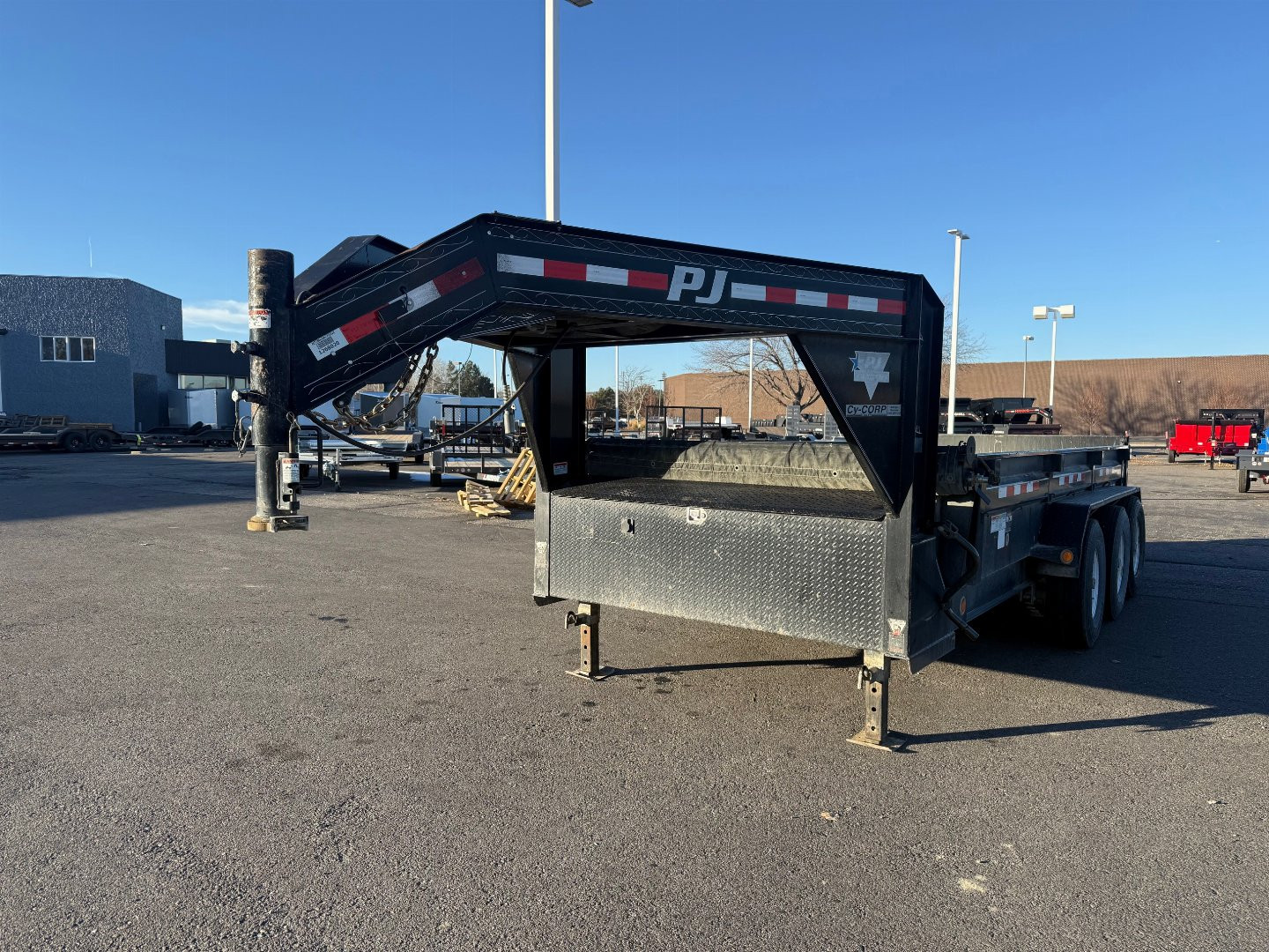 Used 2017 PJ Trailers 16FT Dump Trailer