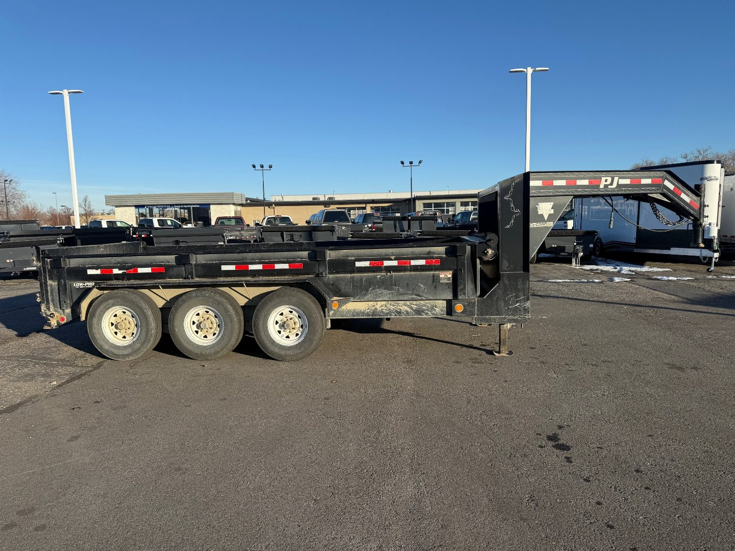 Used 2017 PJ Trailers 16FT Dump Trailer